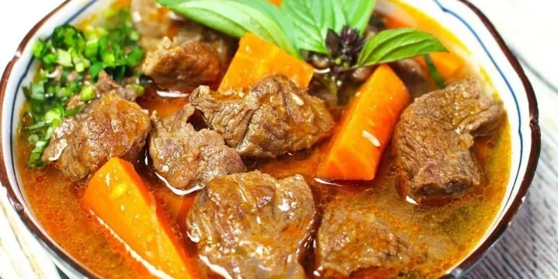 Món Bò Om Nước Dùng Ngọc Trai