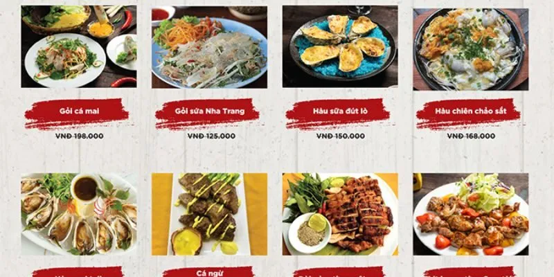 Giới thiệu thực Đơn Đặc Sắc