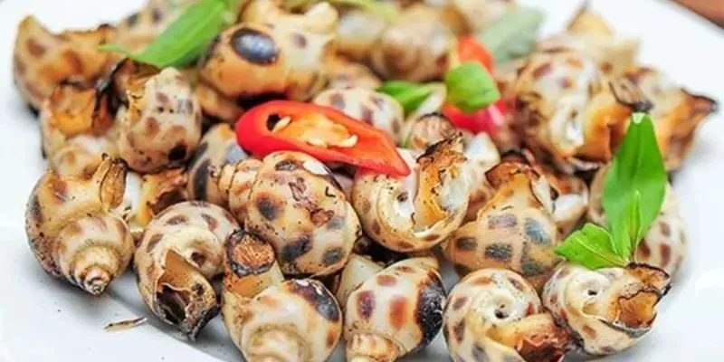 Ốc Hương Om Ớt Cay Ngọc Trai - Món Ngon Đậm Đà Hương Vị Biển