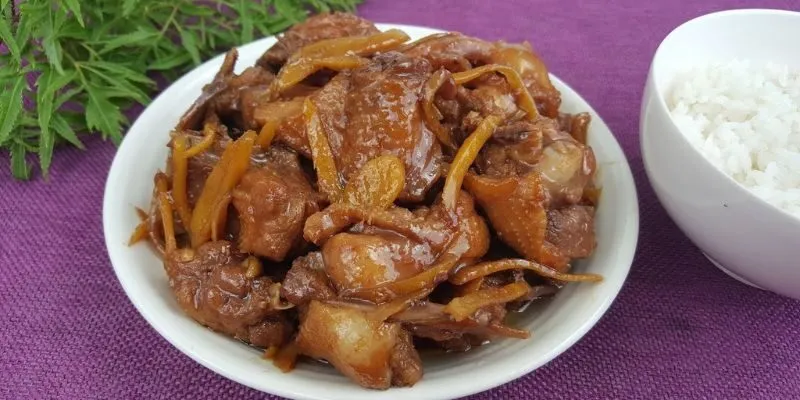 Lợi Ích Sức Khỏe Của Vịt Xào Gừng Hành Om Nồi Đất