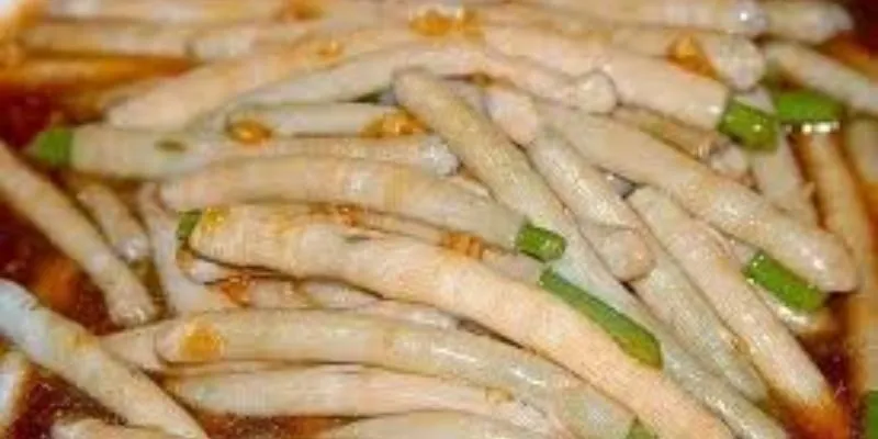 Cách thưởng thức xá sùng biển hấp miến